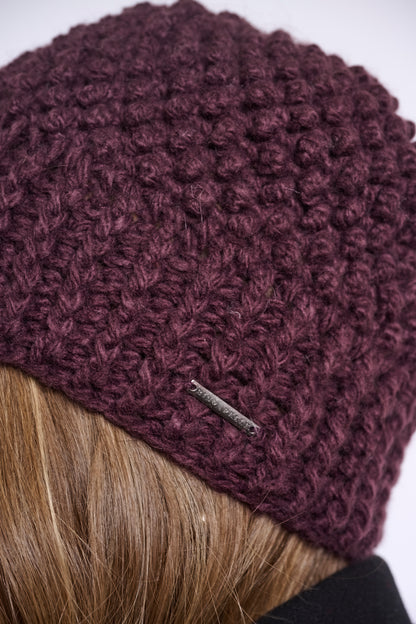 Kevina Knitted Hat Fudge Cloak