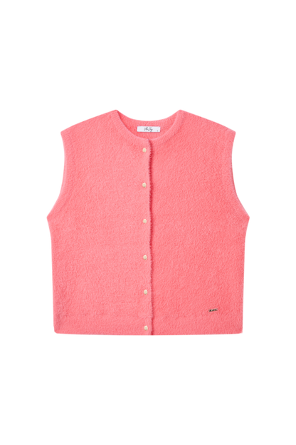 Krista-L-13-K Waistcoat Fuchsia