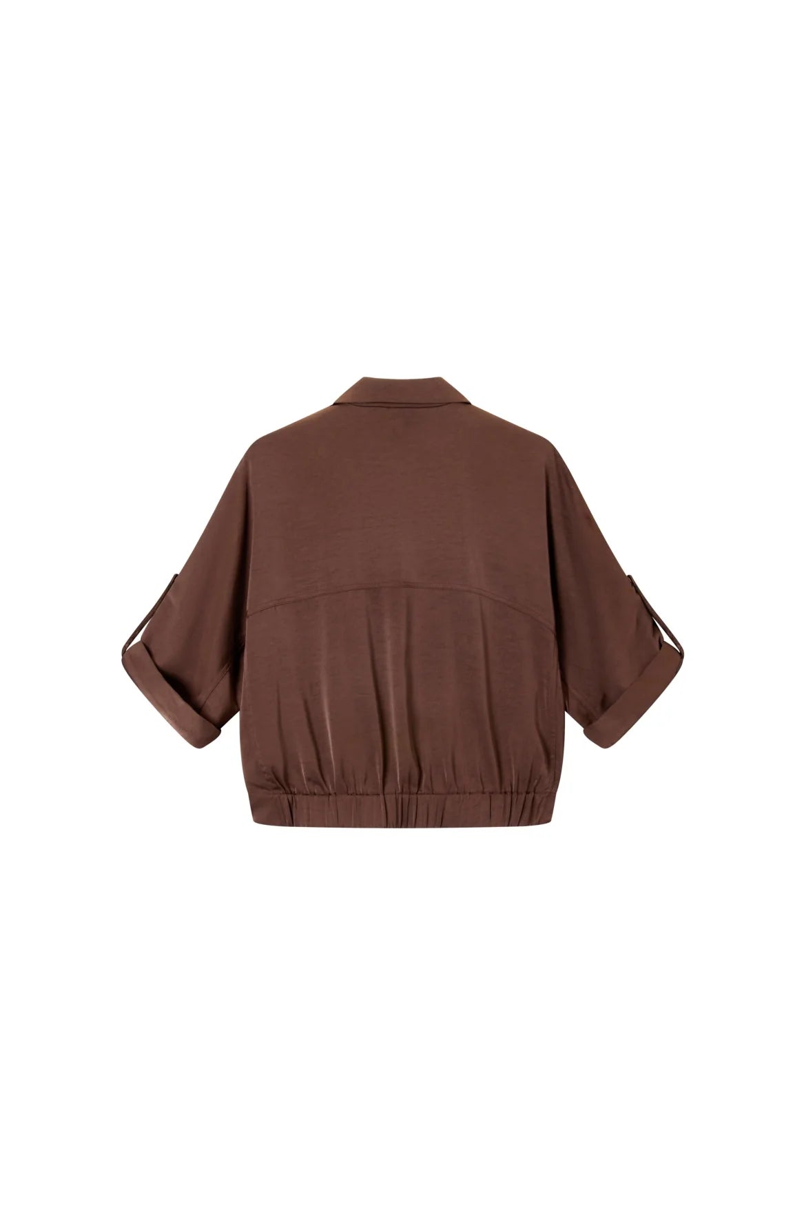 Larissa-L-23-R Short Sleeveless Jacket