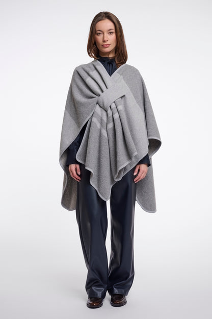 Levi Cape Light Grey