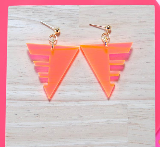 Babs UV Pink Earrings