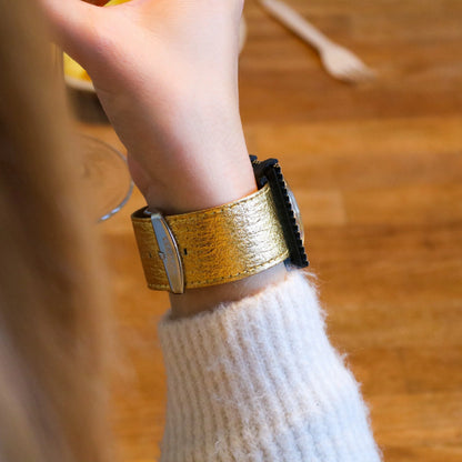 S.T.A.M.P.S. Watch Strap - Pineapple Gold