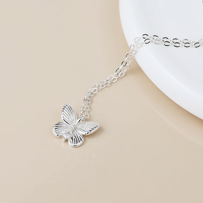 Sterling Silver Butterfly Necklace