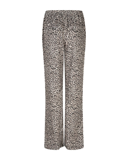 Colette Linen Leopard Trousers