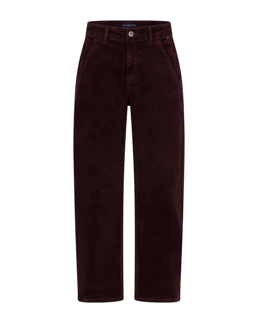 Caitlina 19w Fine Cord Burgundy Trousers L30