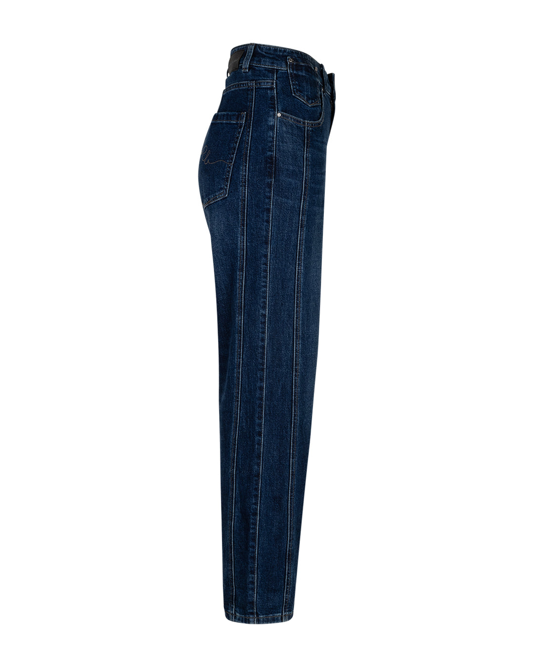 Caitlina Side Patch Dark Stone Jeans L29