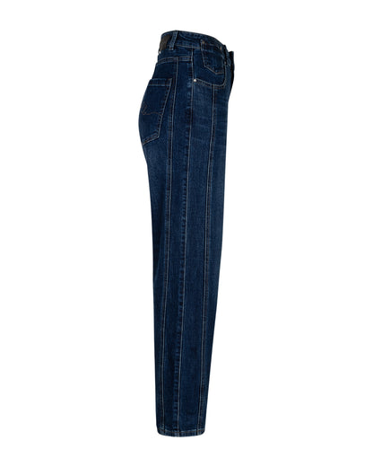 Caitlina Side Patch Dark Stone Jeans L29