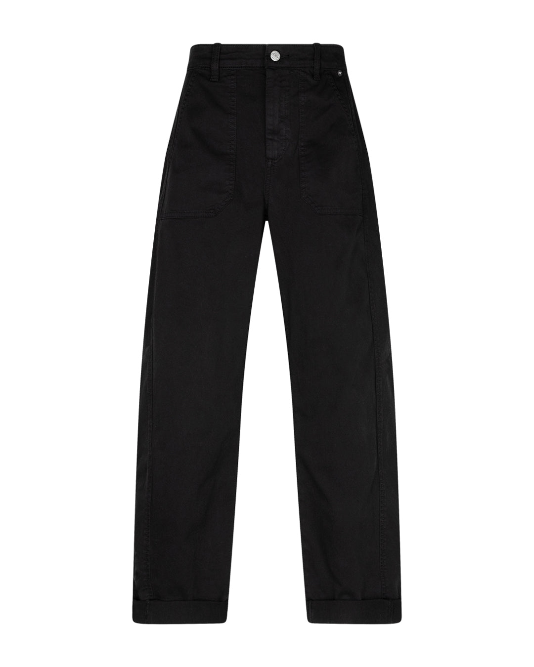 Margot Fine Twill Trousers Black L30