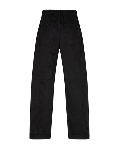 Margot Fine Twill Trousers Black L30