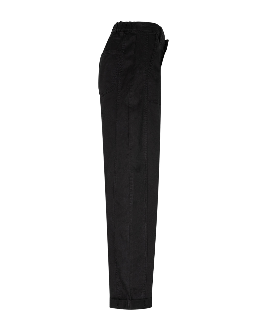 Margot Fine Twill Trousers Black L30