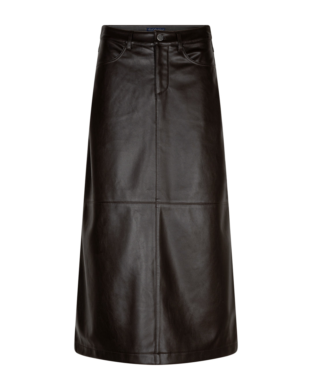 Alina Faux Leather Skirt Espresso