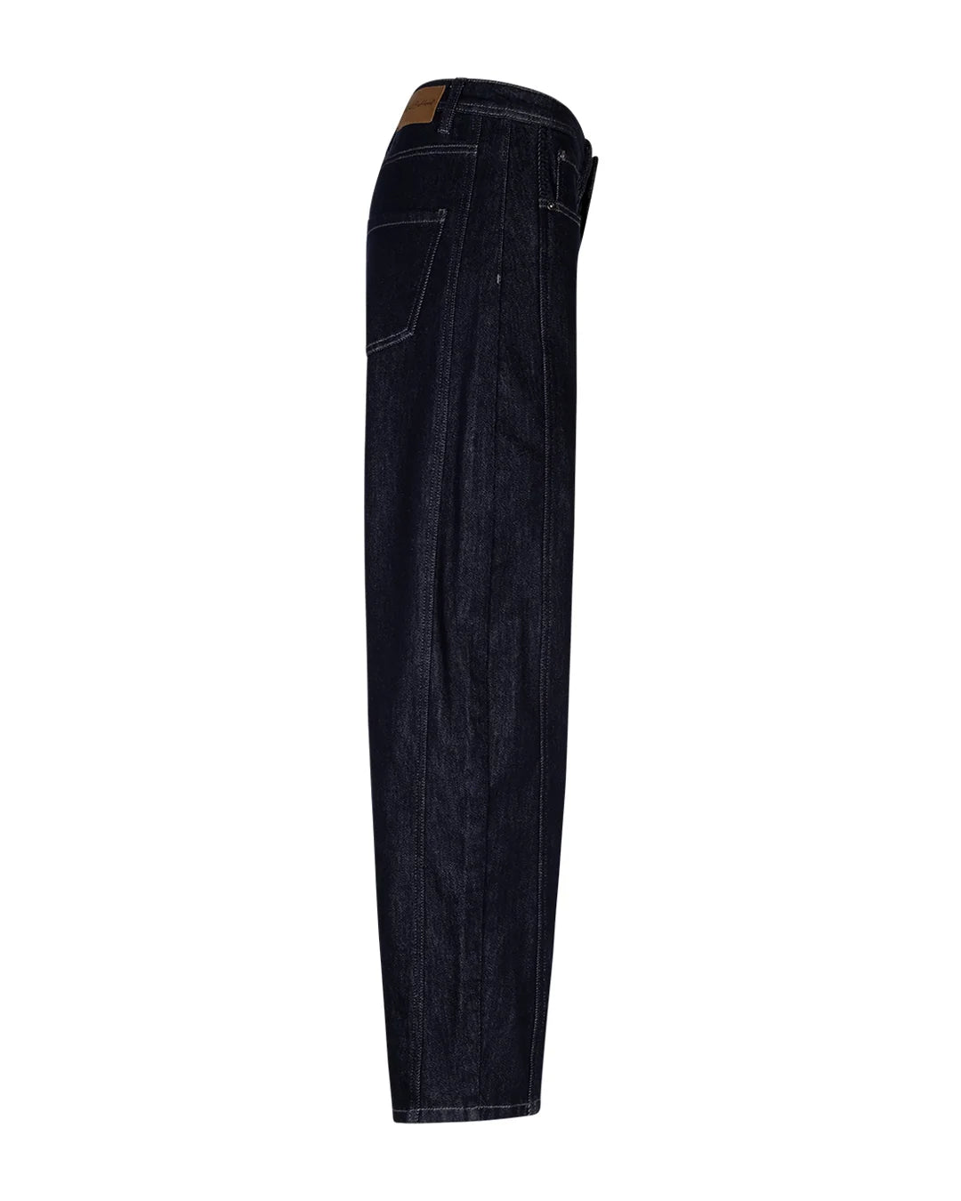 Cayla Dark Blue Barrel Jeans L28