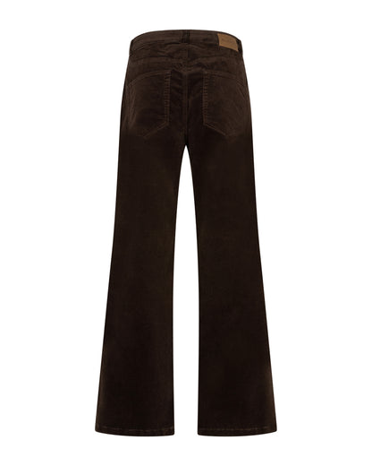 Brielle 19w Fine Cord Espresso Trousers L31