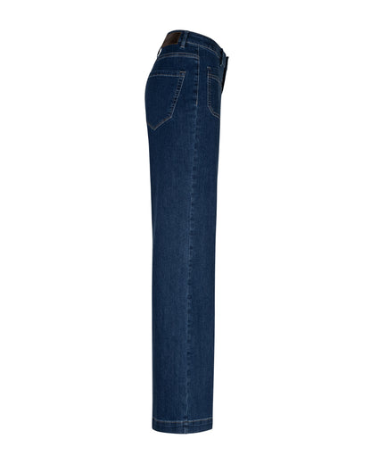 Colette Front Patch Pockets Mid Stone Jeans L31