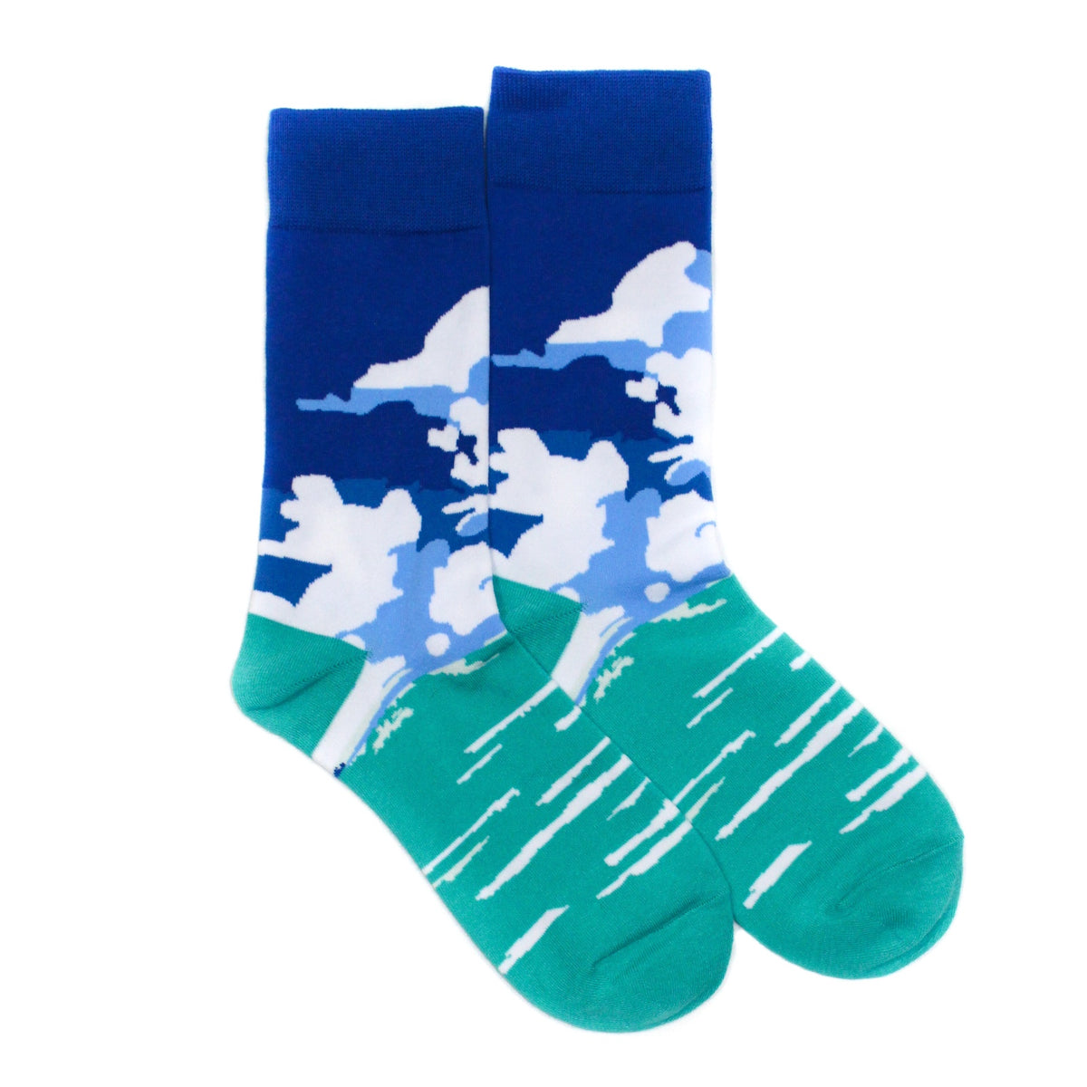 Lucky Pair Socks - Sky and Cloud