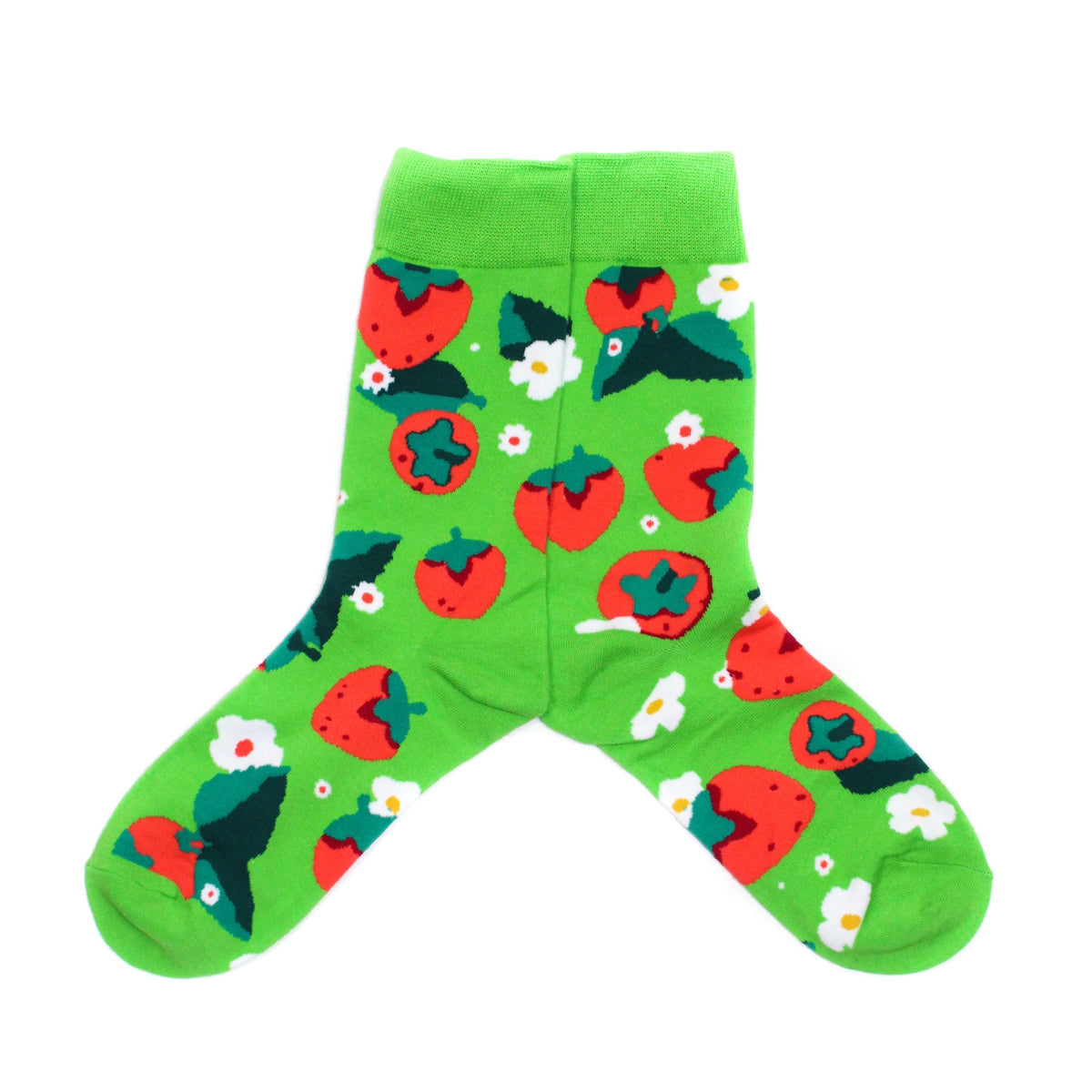 Lucky Pair Socks - Strawberry and Blossom
