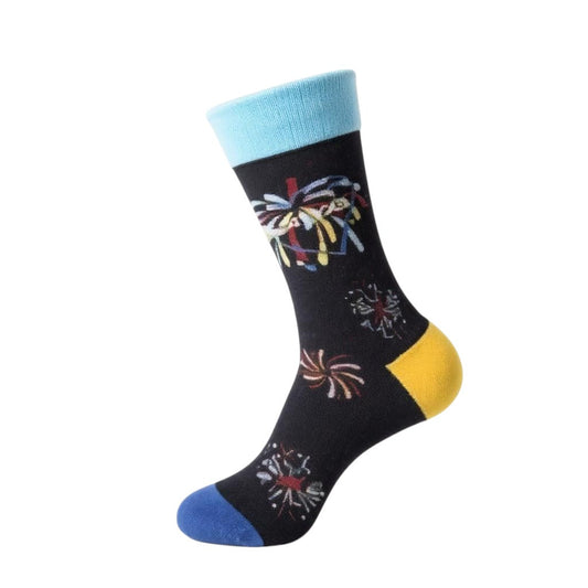Lucky Pair Socks - Fireworks