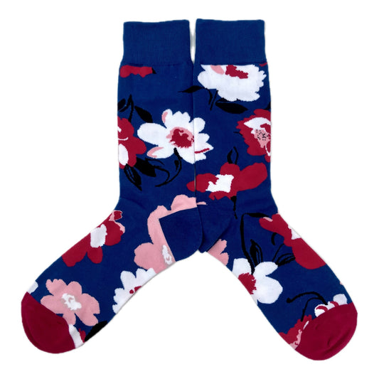 Lucky Pair Socks - Big Flowers
