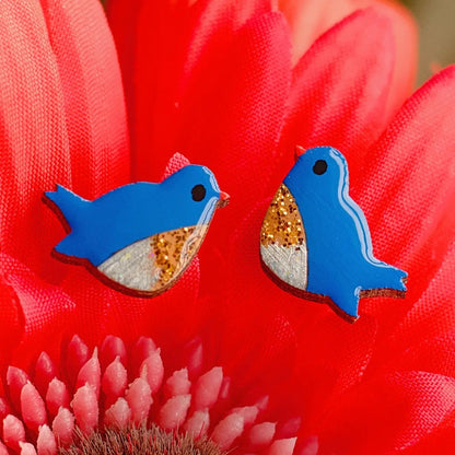 Bluebird Stud Earrings