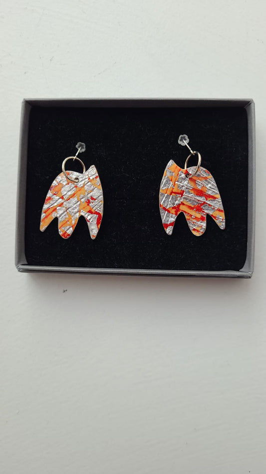 Feoghla Earrings Orange