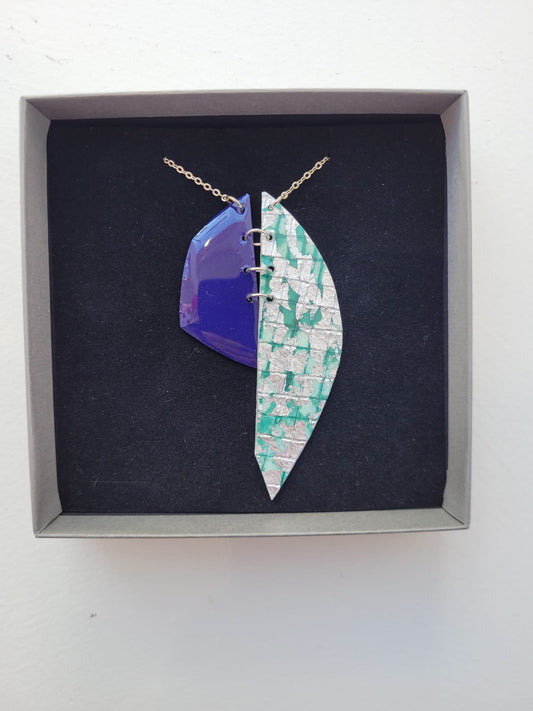 Easca Necklace  Blue Celadon