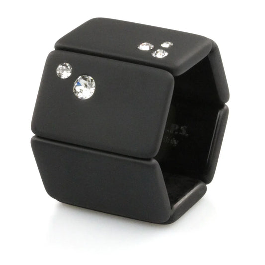 S.T.A.M.P.S. Watch Strap - Belta Diamond Black