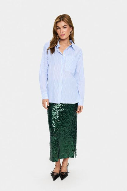 MarleySZ Shirt Chambray Blue