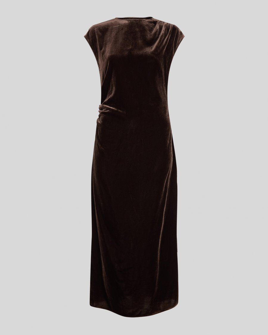 MSCH Eila SS Dress Dark Brown