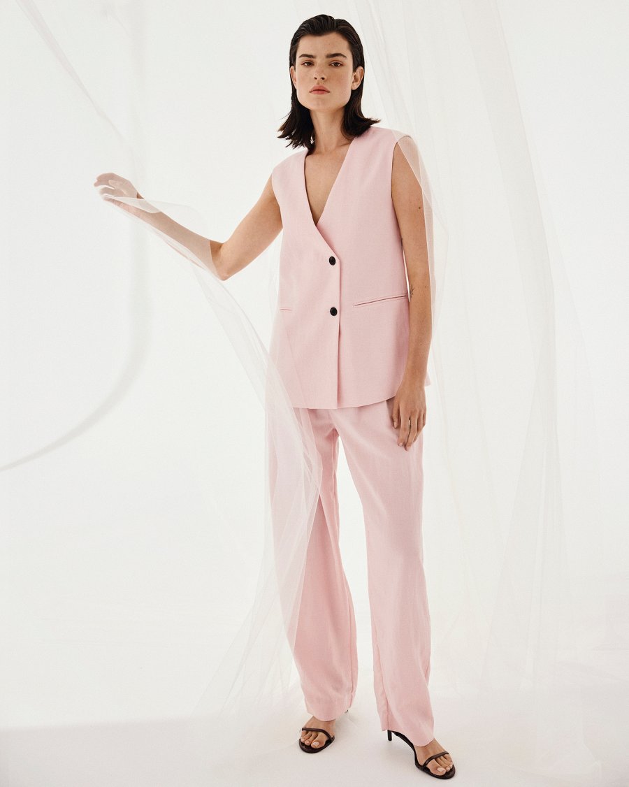 MSCH Franciska Waistcoat Lotus Melange