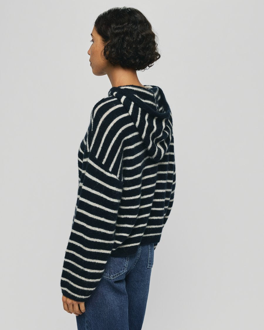 MSCH Jinie Hope Zip Cardigan Sky Cap Oatmeal