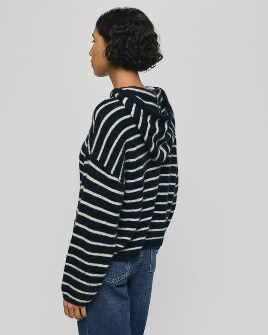 MSCH Jinie Hope Zip Cardigan Sky Cap Oatmeal