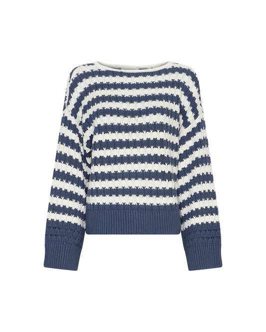 MSCH Cestine Jillena Pullover Vintage Indigo Egret