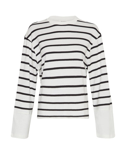 MSCH Kemba Bahara Pullover V Ice/Black