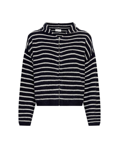 MSCH Jinie Hope Zip Cardigan Sky Cap Oatmeal