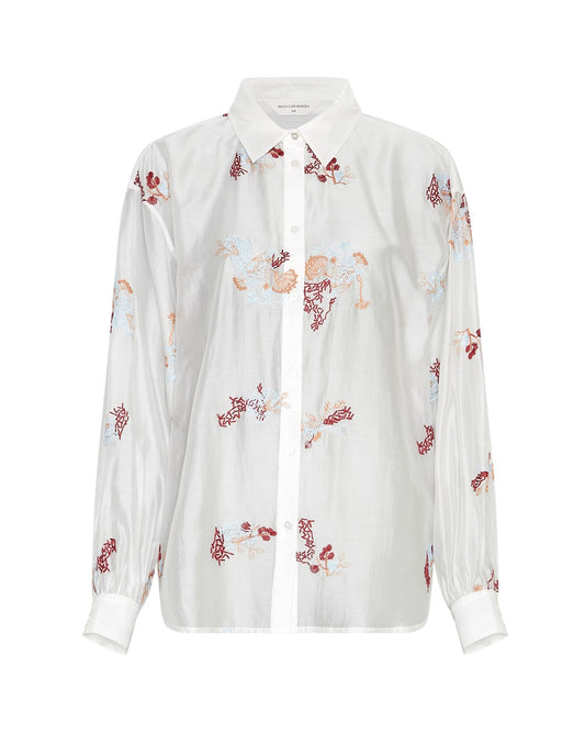 MSCH Sabine Shirt EMB Egret