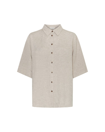 MSCH Viana Ginia 3/4 Shirt Sand Melange