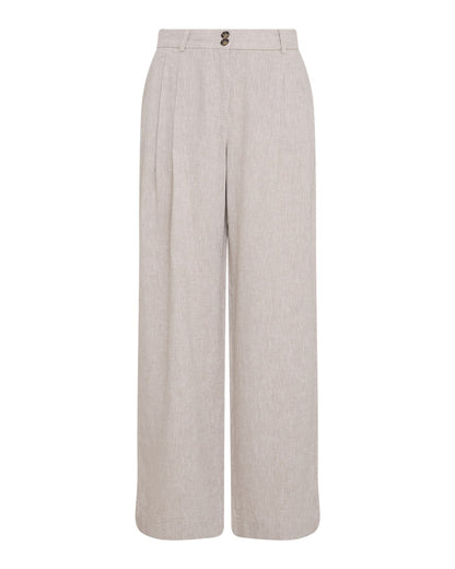 MSCH Viana Ginia Pleat Pants Sand Melange
